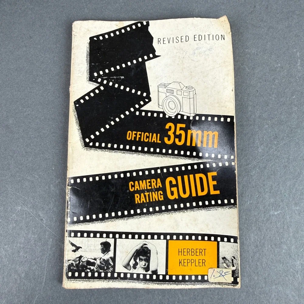 Official 35mm Camera Rating Guide Herbert Keppler 1959 Vintage Book Fair